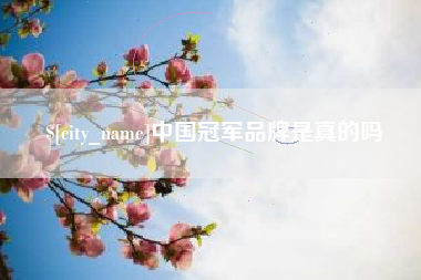 屯昌中国冠军品牌是真的吗