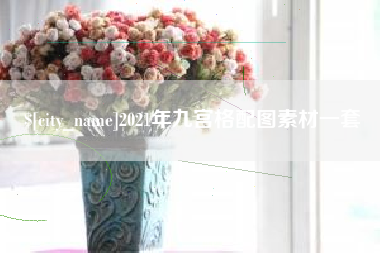 屯昌2021年九宫格配图素材一套
