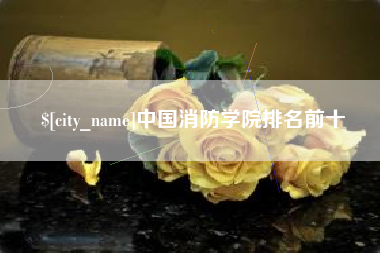 屯昌中国消防学院排名前十