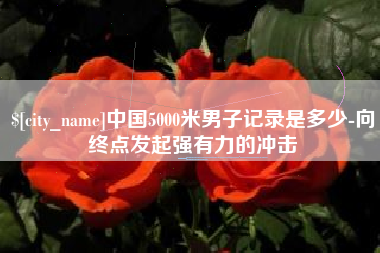 屯昌中国5000米男子记录是多少-向终点发起强有力的冲击
