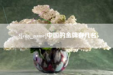 屯昌中国的金牌有几名