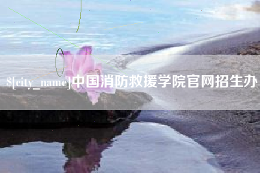 屯昌中国消防救援学院官网招生办
