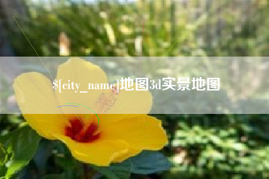 屯昌地图3d实景地图