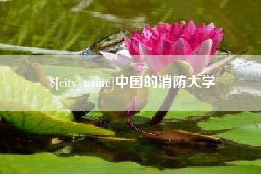 屯昌中国的消防大学