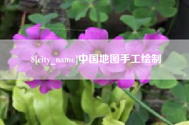 屯昌中国地图手工绘制
