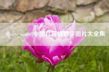 屯昌中国九宫格数字图片大全集