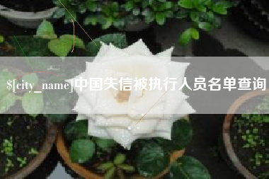 屯昌中国失信被执行人员名单查询