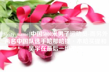屯昌中国5000米男子运动员-而另外两名中国队选手哈那哈提·木哈买提和吴宇在最后一组出场