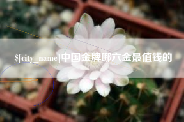 屯昌中国金牌哪六金最值钱的