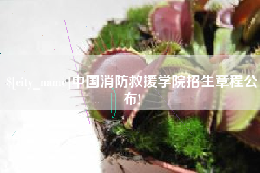 屯昌中国消防救援学院招生章程公布!